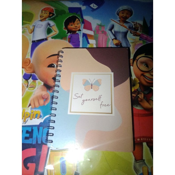 

estetikritel NOTES aethetic Unik /buku Bermotif A6