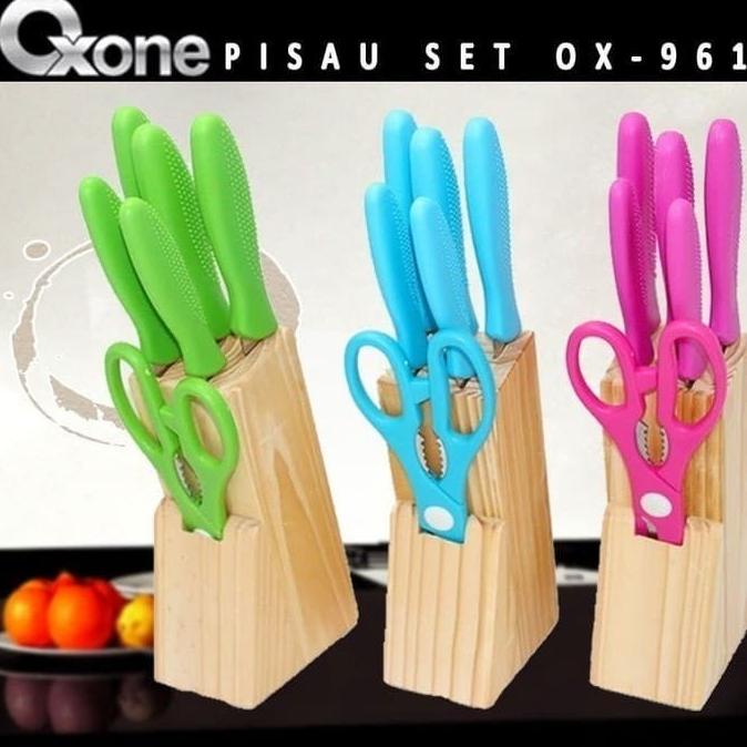 

PROMO OXONE Knife Set OX-961 - 1 Set Pisau Dijamin ASLI MURAH