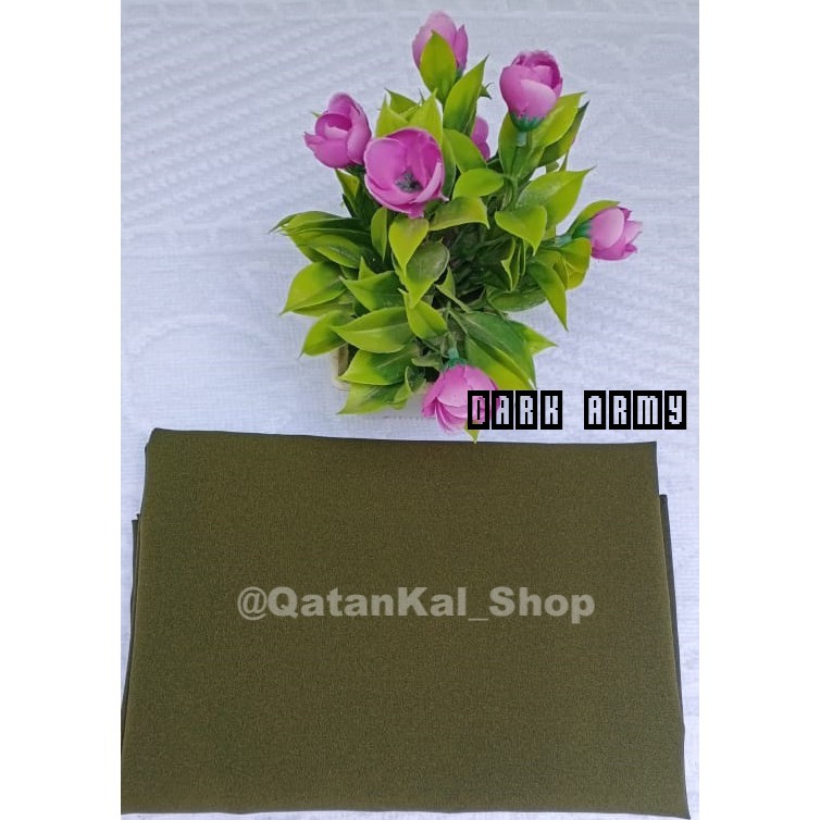 BERGO MARYAM TALI HIJAB INSTAN NON PET BAHAN DIAMOND KERUDUNG JILBAB PREMIUM BAGIAN 1-Dark Army