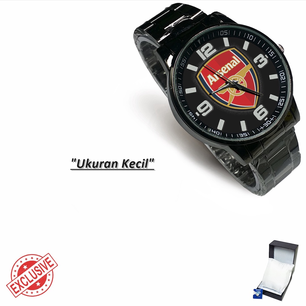 Jam Tangan Rantai Couple ARSENAL - 2 (Keren)