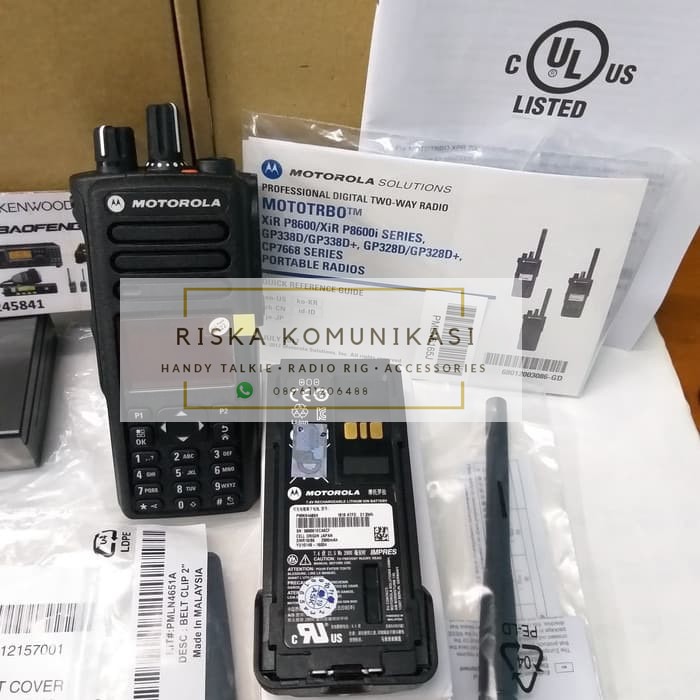 HT MOTOROLA XIR P8668i / XIR P8668 VHF IS ORIGINAL RESMI