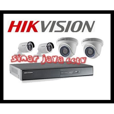 OBRAL PROMO PAKET CCTV 8CHANEL HIKVISION 2MP 1080P MURAH