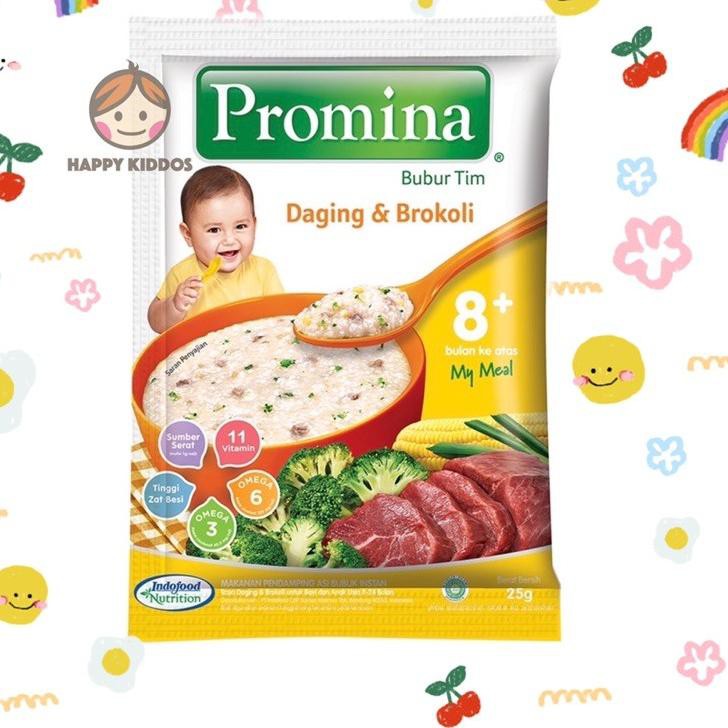 

❤ BELI ❤ Promina Daging Brokoli 8+ SACHET 5 x 25 gr