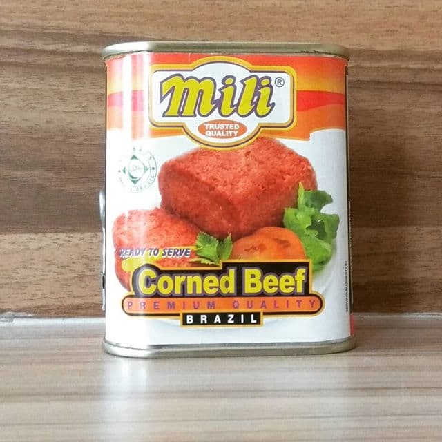 

f0fbfe00 Mili Corned Beef Premium Quality Brazil 340Gr Ds1Gk