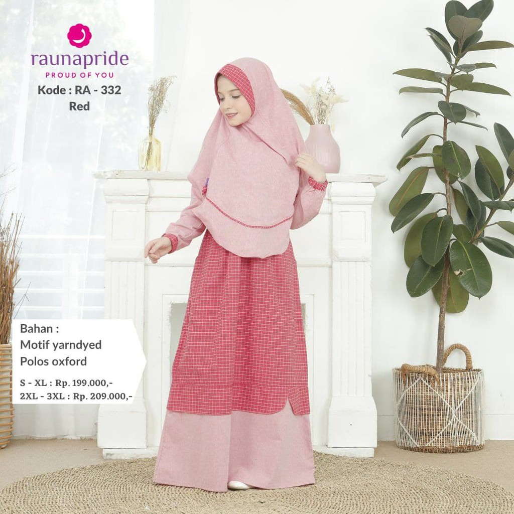 Busana Sarimbit Keluarga / Rauna SR - 332 / Fashion Muslim