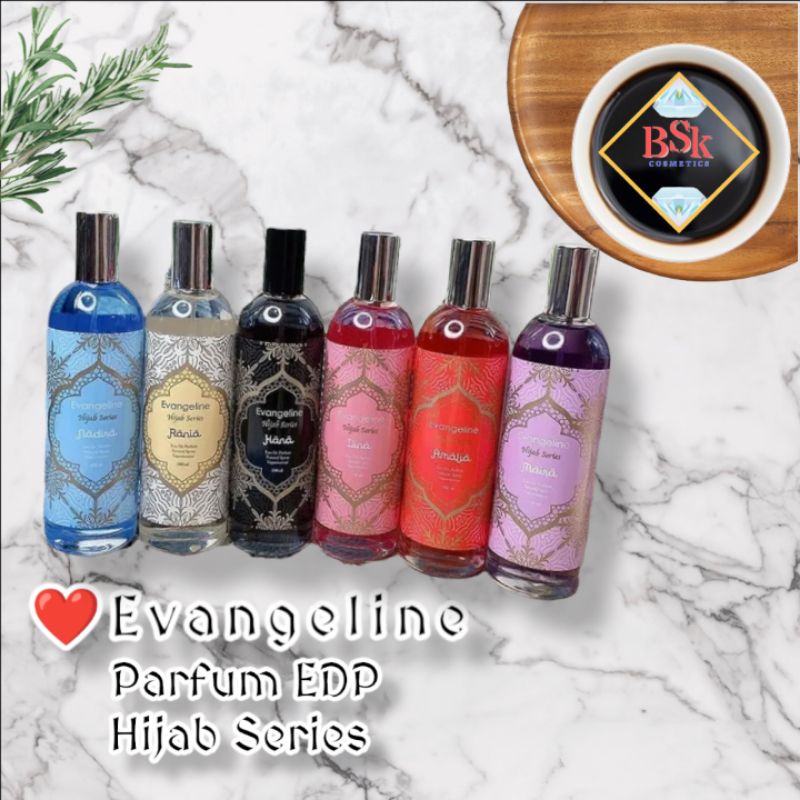 ⭐AJ⭐ EVANGELINE PARFUM EAU DE PARFUME / EDP HIJAB SERIES 100ML | Perfume | Parfum Hijab / Awet Tahan