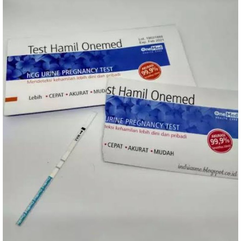 Test Pack Kehamilan Instan isi 1 / Test Pack Onemed 1 box isi 50 psc