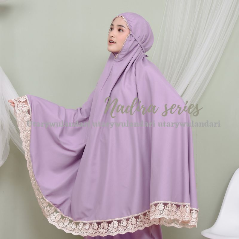 Mukena katun polos NADIRAseries