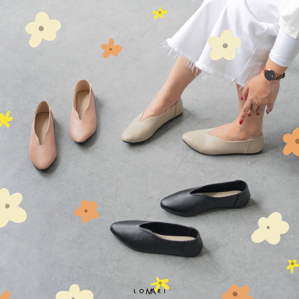 MORRA SERIES LOMARI - Sepatu Flatshoes Wanita