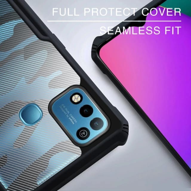 INFINIX HOT 10 PLAY SOFT CASE CAMOUFLAGE ARMOR SHOCKPROOF