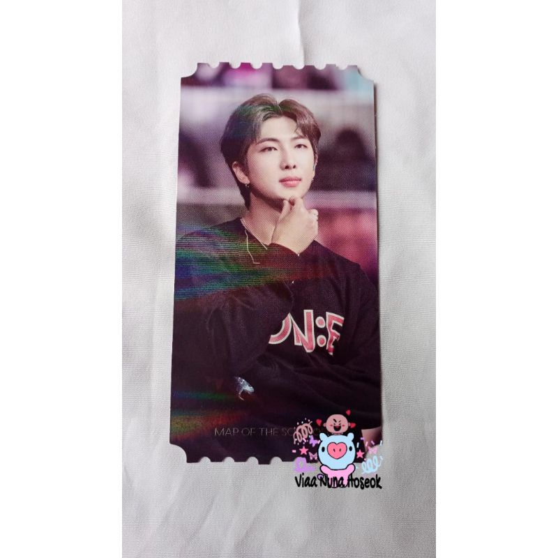 [READY] TICKET HOLO DVD MOTS ONE BTS RM OFFICIAL