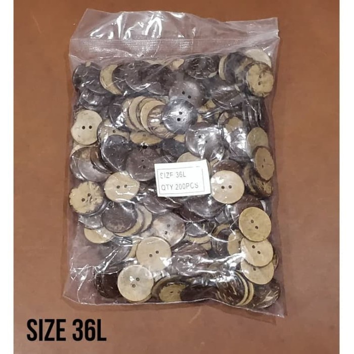 Isi 200 pcs - Diameter 23 mm Kancing Batok 23 mm