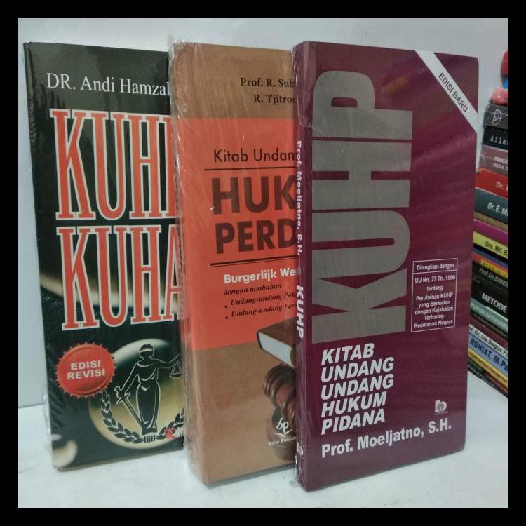 TERLARIS KUHP&KUHAP KUHPERDATA KUHP 3 BUKU