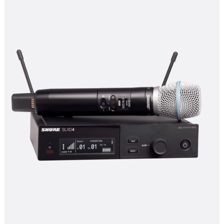 Mic wireless SHURE SLXD24/BETA87C | SHURE SLXD 24/BETA 87C Original
