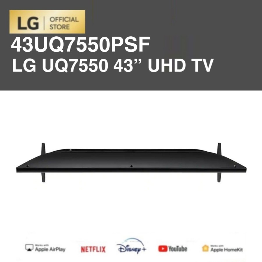 2022 LG 43UQ7550PSF / 43UQ7550 4K Smart UHD TV 43&quot; ThinQ