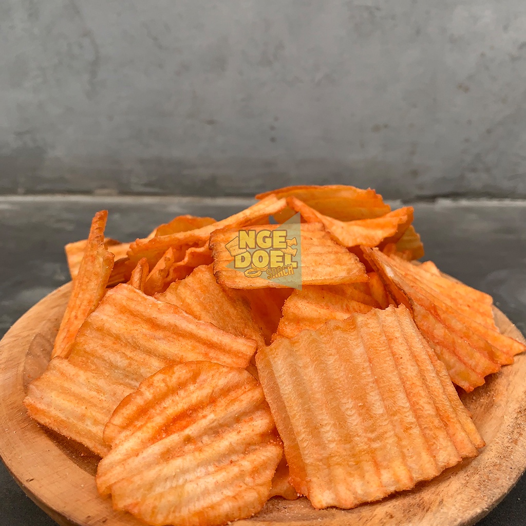 

Keripik Singkong Chuba Balado / Keju Ngedoel