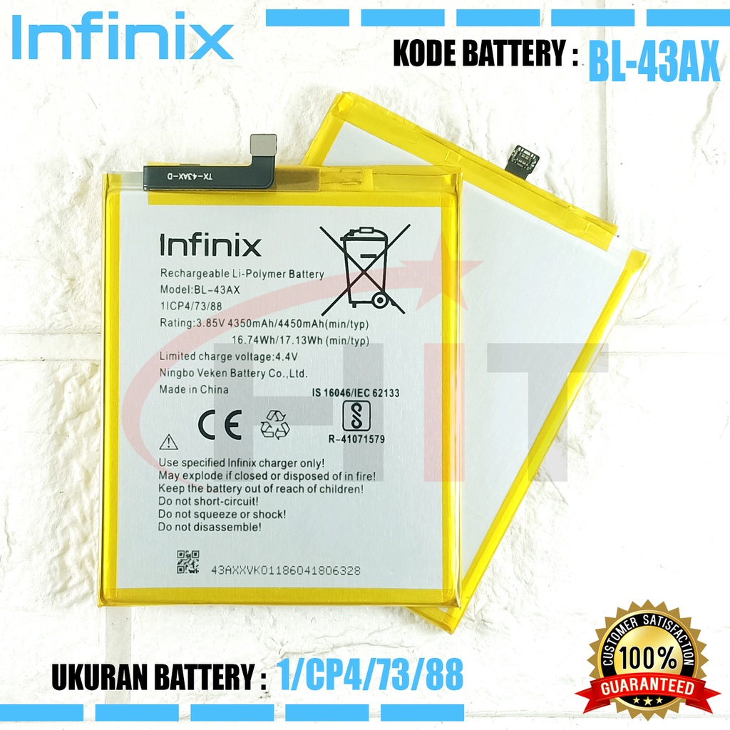 Baterai Battery Infinix Zero 5 Zero 5Pro X603 BL43AX BL-43AX