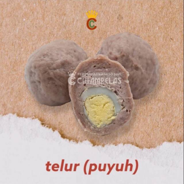 

baso cihampelas telur