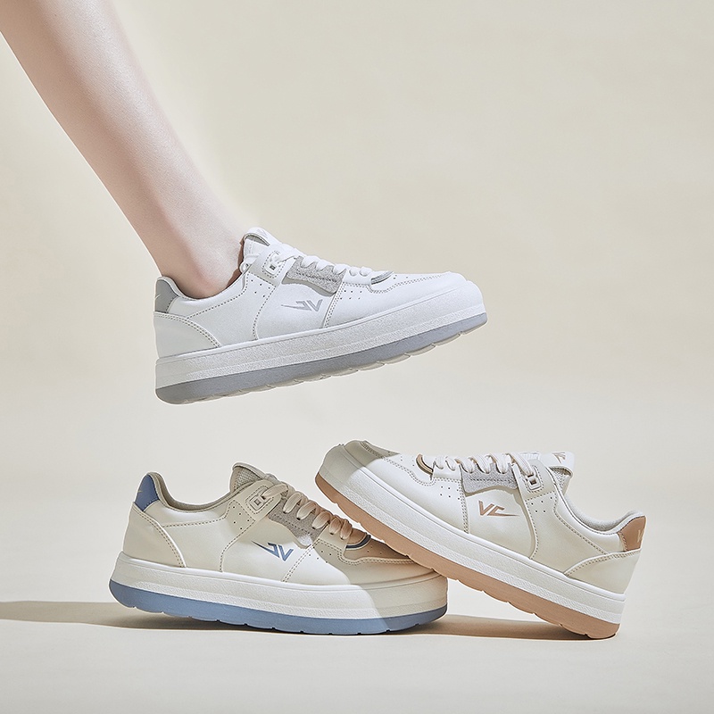 DENDEN.ID Sepatu Sneaker Putih Wanita Fashion Korea Sepatu Casual Kuliah Import