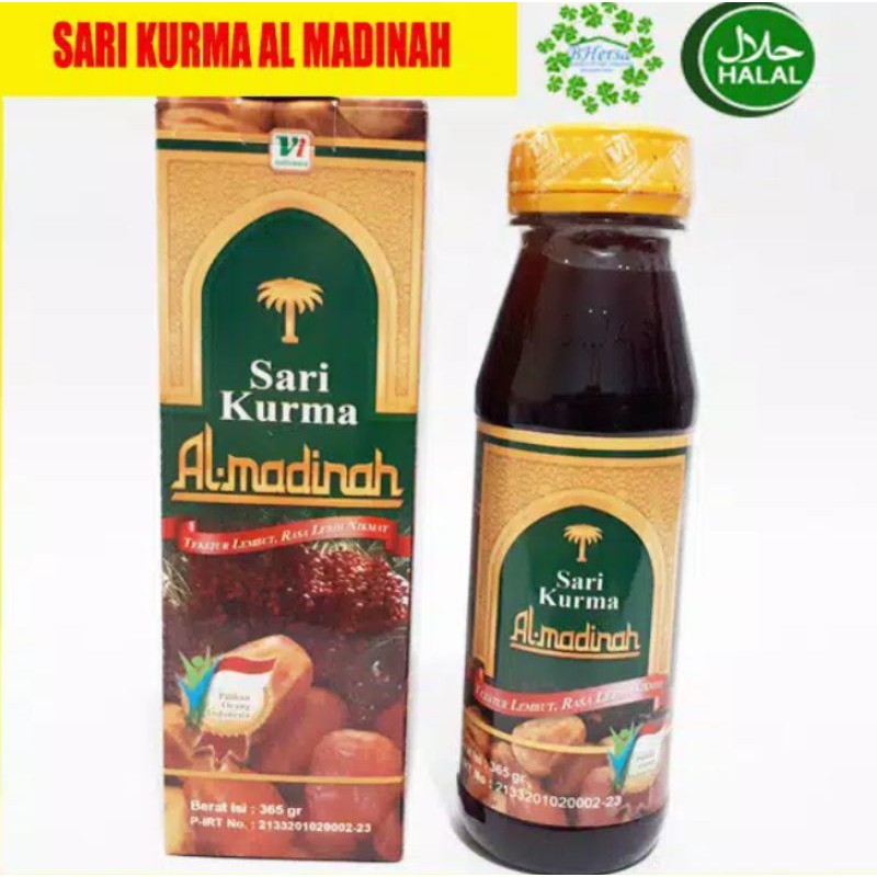 

Herbal Sari Kurma Asli Al Madina 365 g