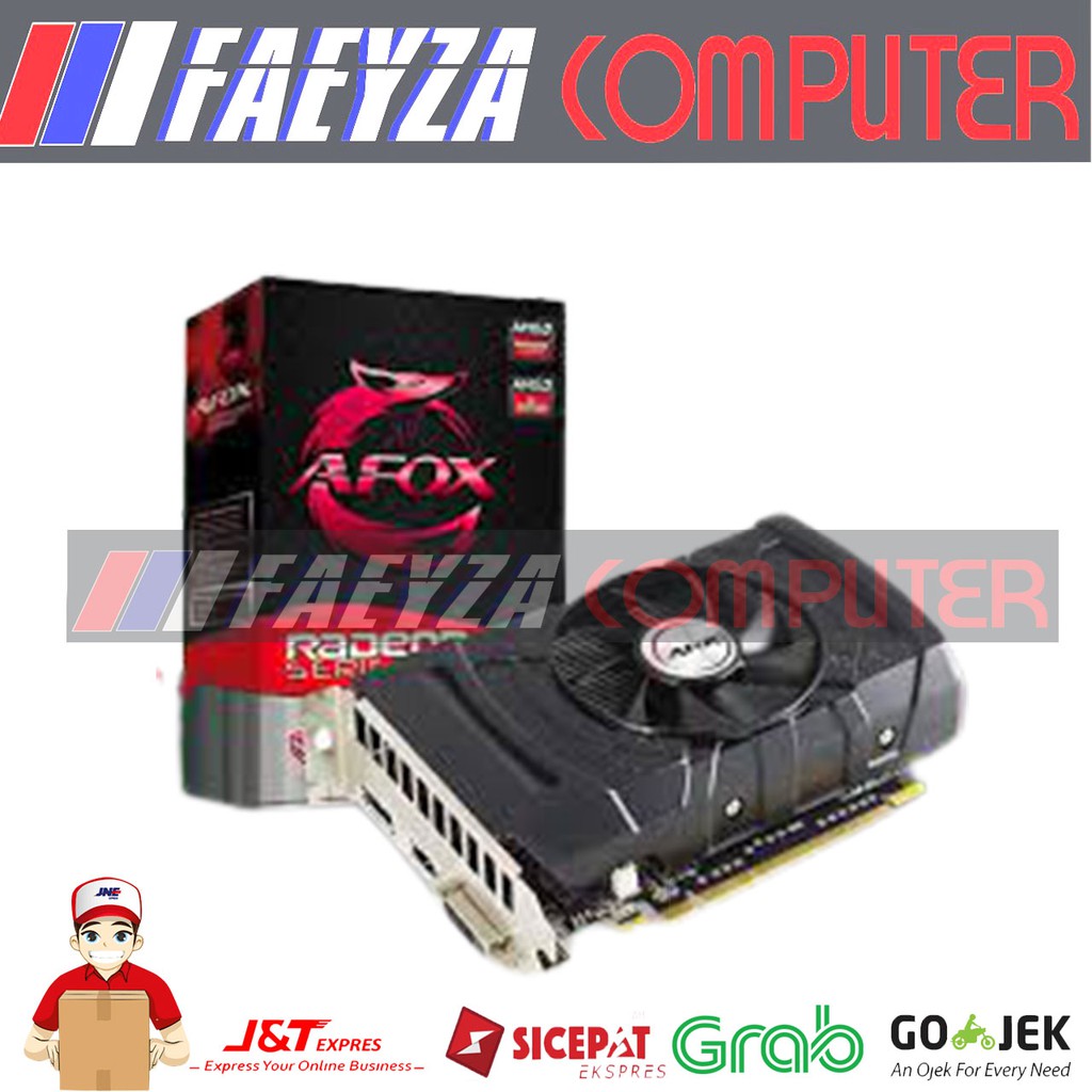 VGA AFOX RX 550 4GB DDR5 128 Bit