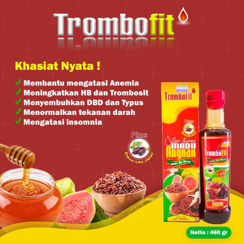 TROMBOFIT SARI KURMA ANGKAK PLUS LUMBRICUS