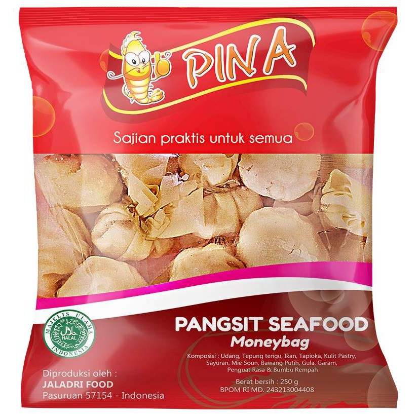 Jual Pangsit Seafood Nugget Cemilan Ikan Cemilan Sehat 250 Gr