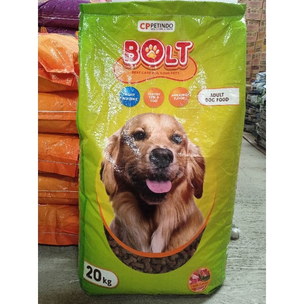 new bolt dog lamb kemasan 20kg exspedisi