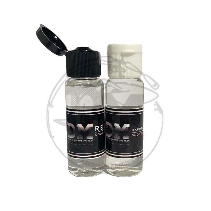 lem joran - lem khusus wrapping joran - resin &amp; hardener 20 ml