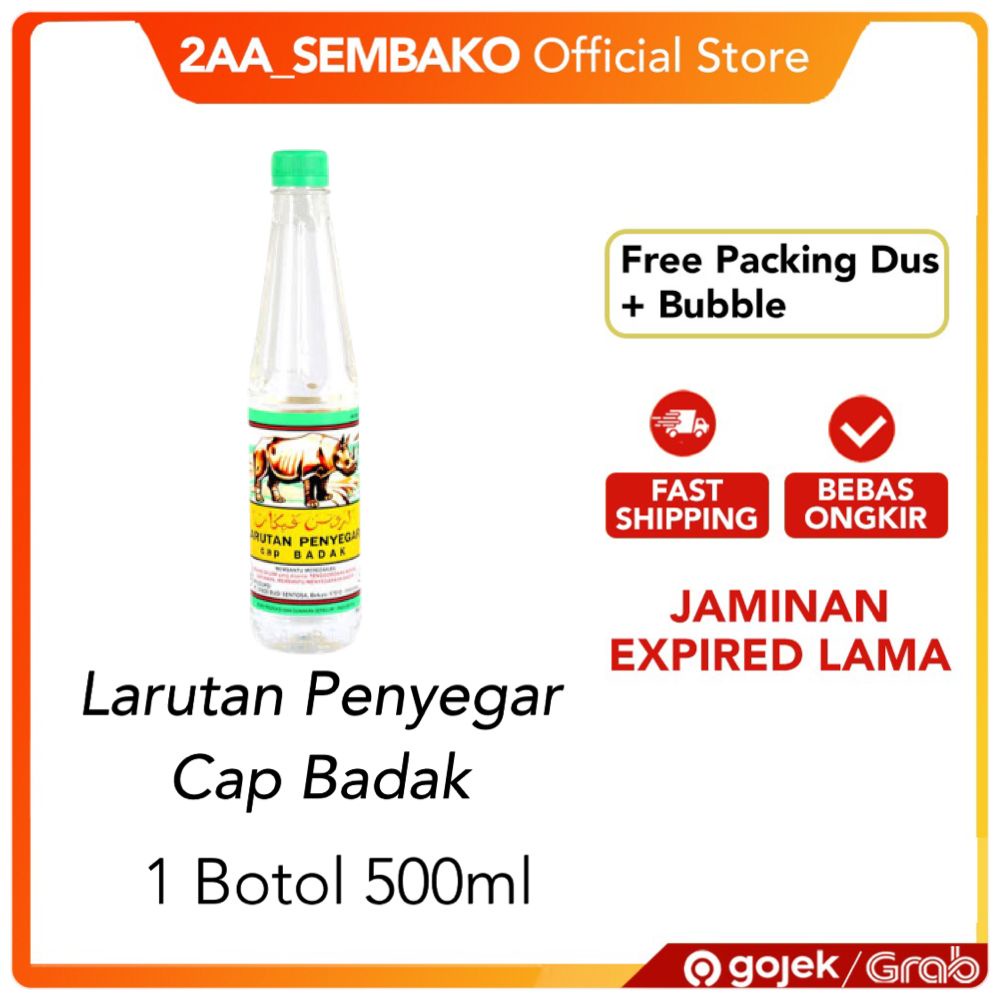 

Larutan Penyegar Cap Badak 500Ml 1Botol