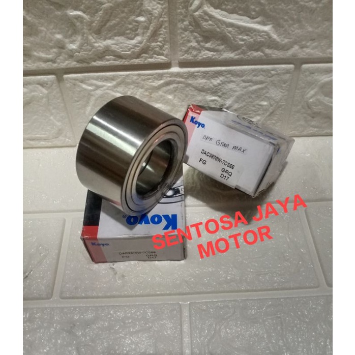 Bearing / Laher / Lahar Roda Depan All new Avanza Xenia Grand max 2012 Up Non Abs Koyo Japan Original