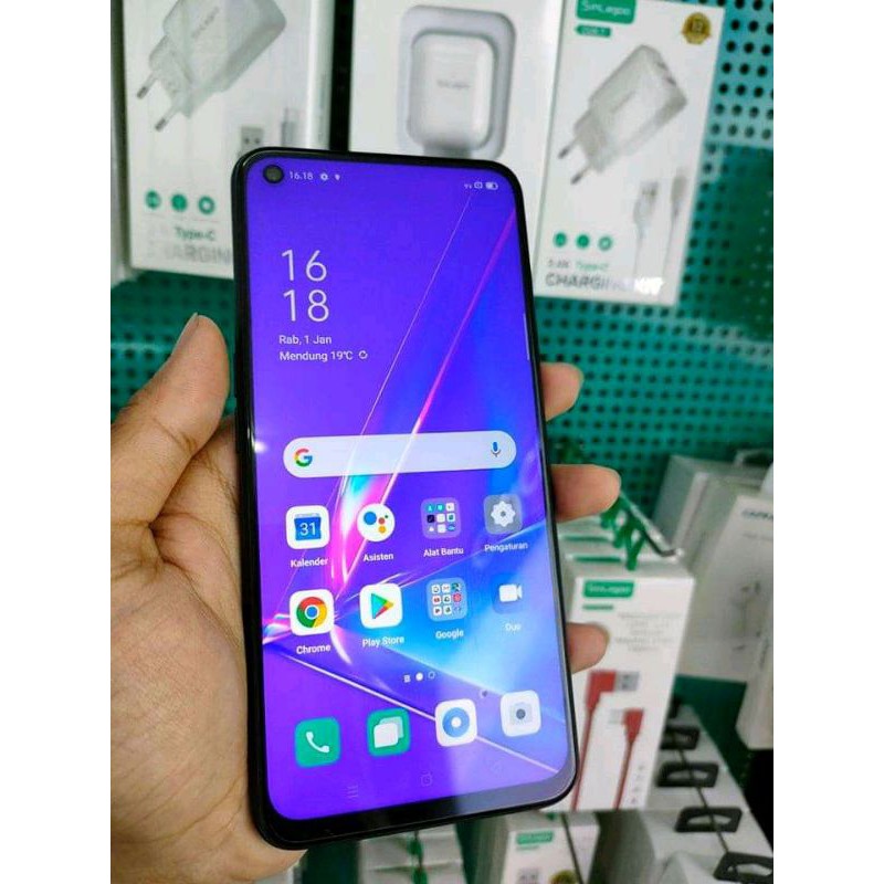 oppo second A92 ram 8/128 Barang Alus,fullset cuman ga hensed