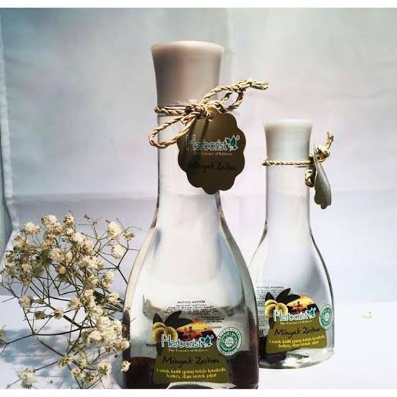Herborist Minyak Zaitun 150ML &amp; 75ML~Herborist Massage Oil Original 100%