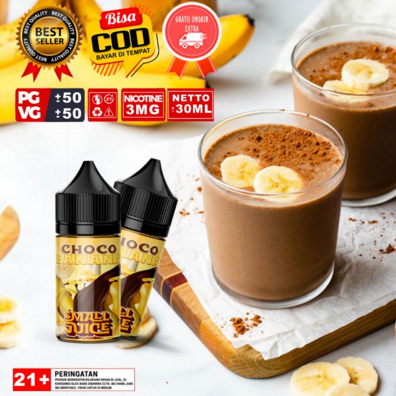 TERJANGKAU PISANG COKLAT 30ML REAL 3MG