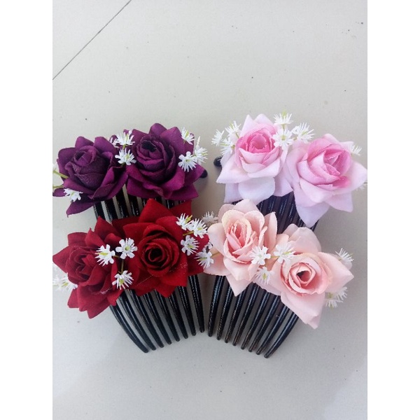 sirkam rambut bunga beludru, sirkam Bali, semanggi