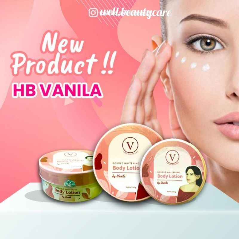 HB VANILA 100gr/Body Lation Vanila 100gr