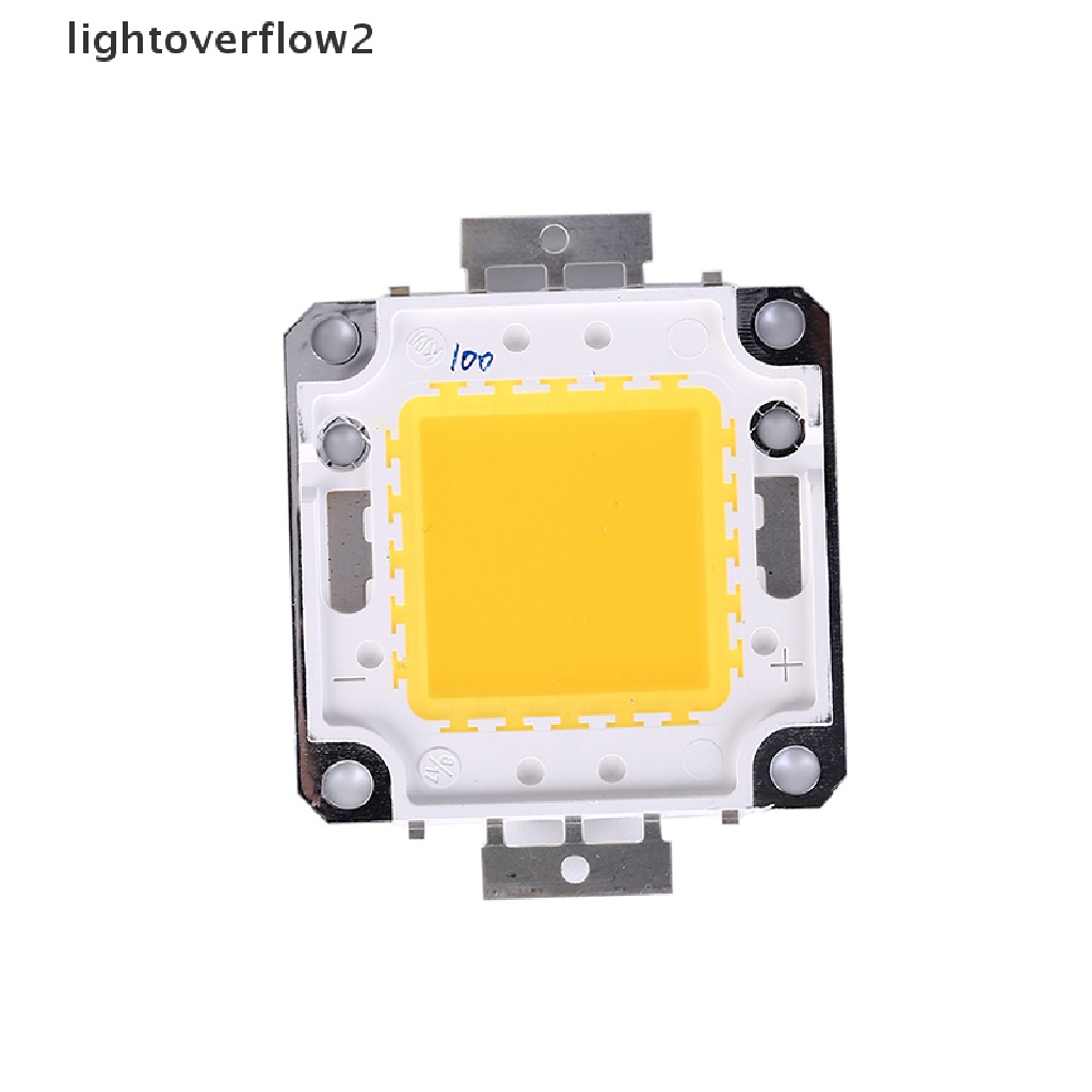 (Light2) 1pc Chip Lampu Led Cob Dc 10w 20w 30w 50w 70w 100w 2 Warna