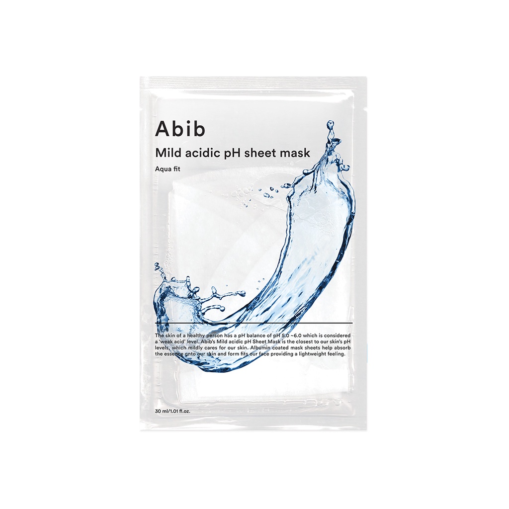 ABIB Mild Acidic pH Sheet Mask Aqua Fit 1ea