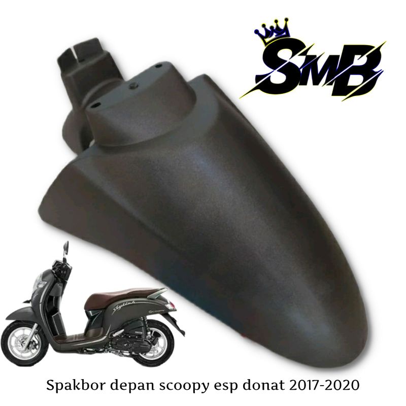spakbor slebor depan front fender honda scoopy esp new velg ring 12 scoopy donat k93 2017 2018 2019 