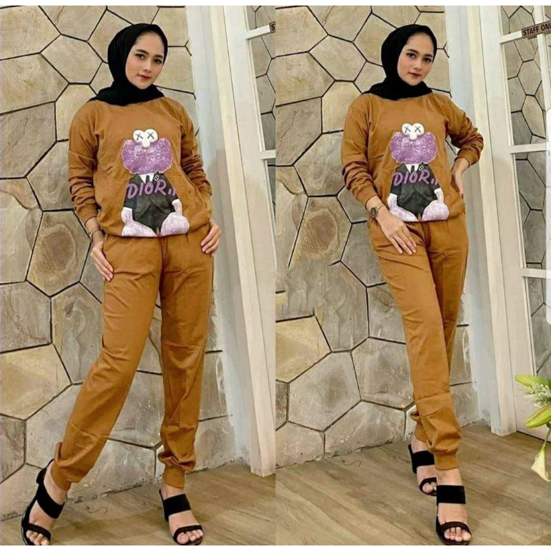 Setelan Wanita Baju Wanita Dior Babytery all size