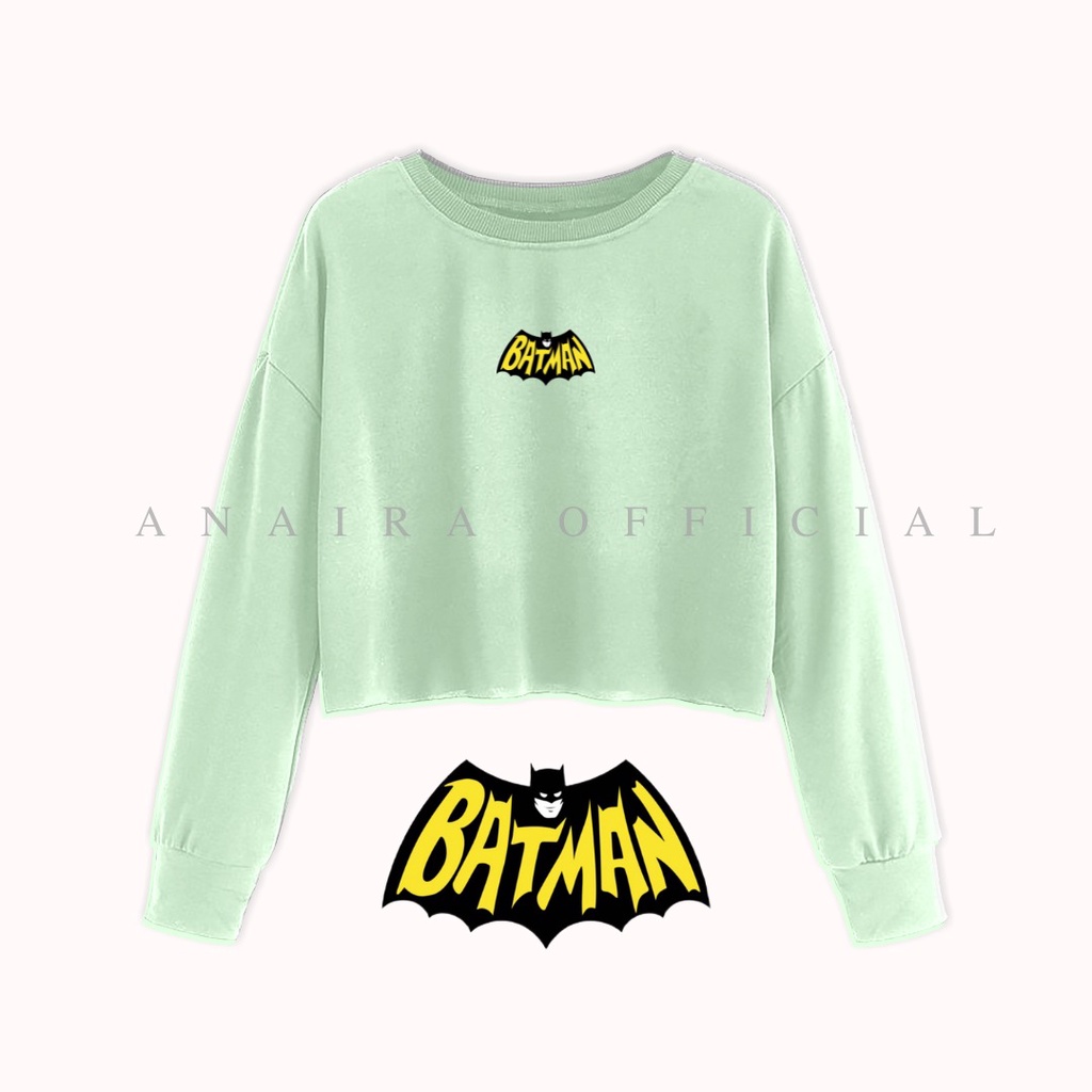 SWEATER CROP BATMAN ANAIRAOFFICIAL