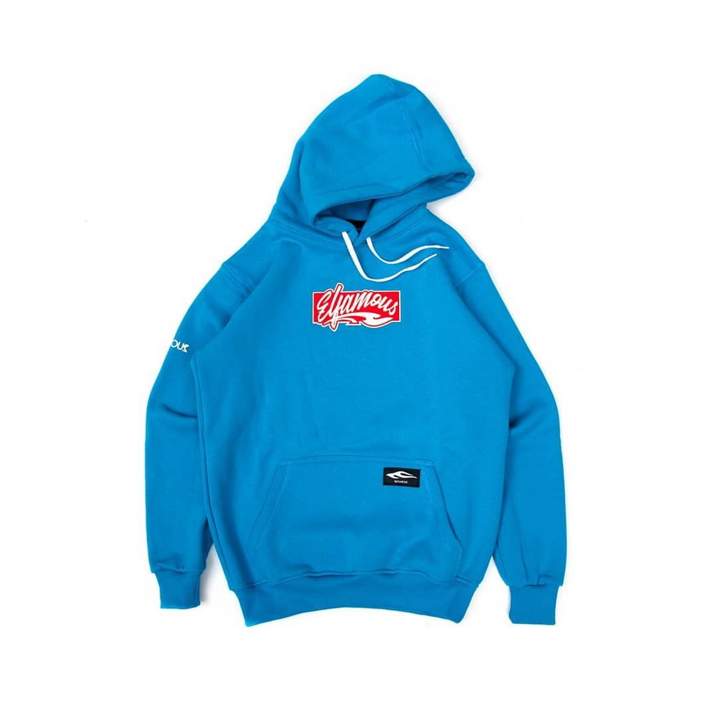 ELFAMOUS / JUSTICE TURQIS / HOODIE