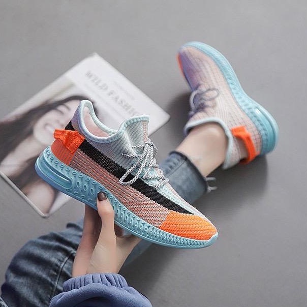 Sepatu Sneakers Remaja Wanita Import Sneaker Amarant Shoes 722 Spatu Swpatu Kets Snakers Snikers Cewe Cewek Perempuan Dewasa Polos...-2
