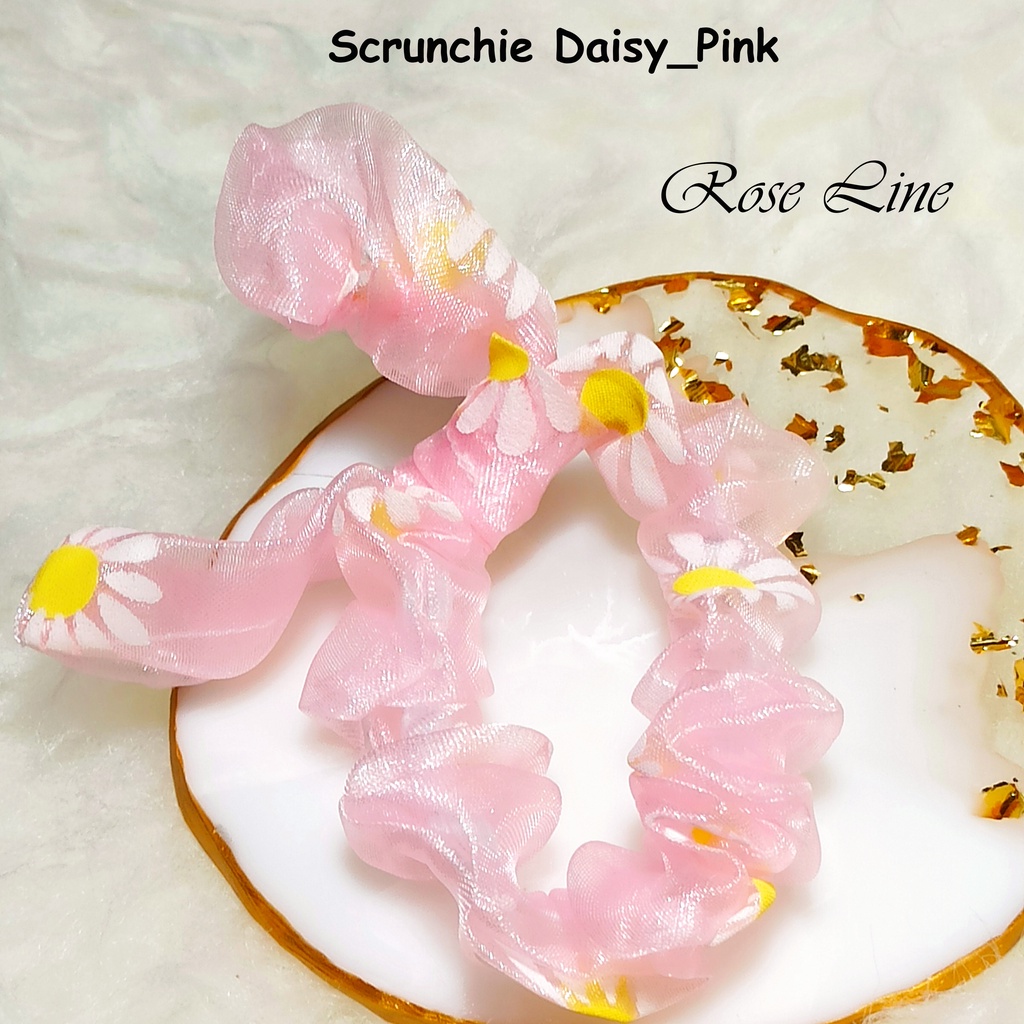 Scrunchie Cantik Daisy