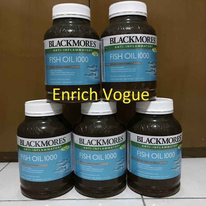 BLACKMORES Fish Oil 1000 Omega3 400 Capsules omg