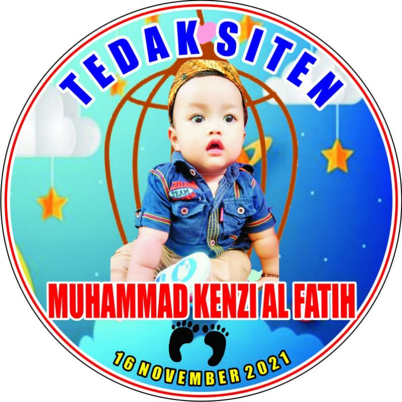 stiker tedak siten