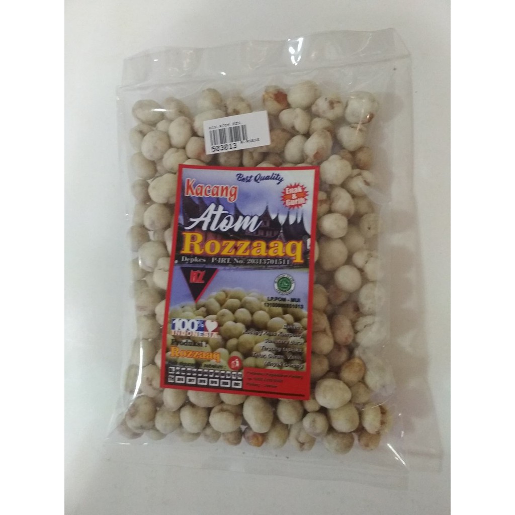 

Kacang Atom Rozzaaq Khas Padang 200 gram