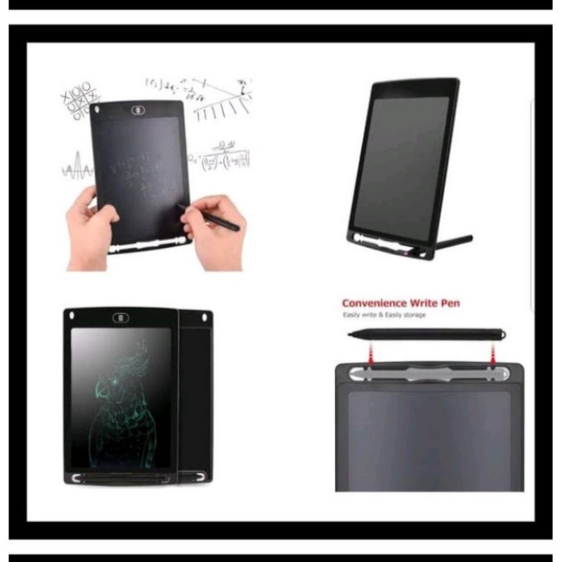 LCD Writing Tablet 8.5 incd iPad papan tulis LCD Drawing Pad Mainan Edukasi Anak Papan Tulis Gambar LCD