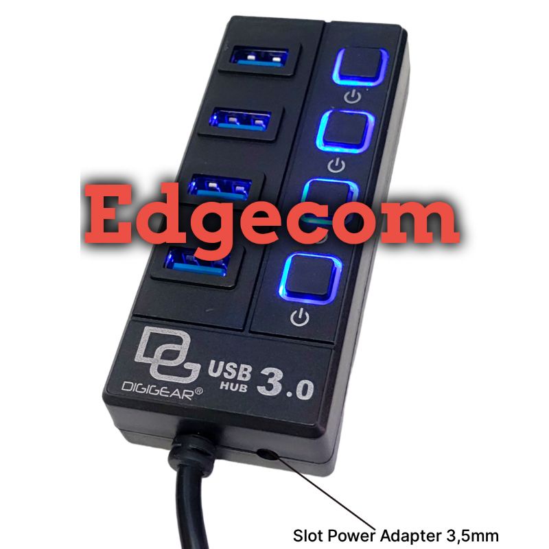 USB HUB 3.0 4 Port Super Speed DIGIGEAR