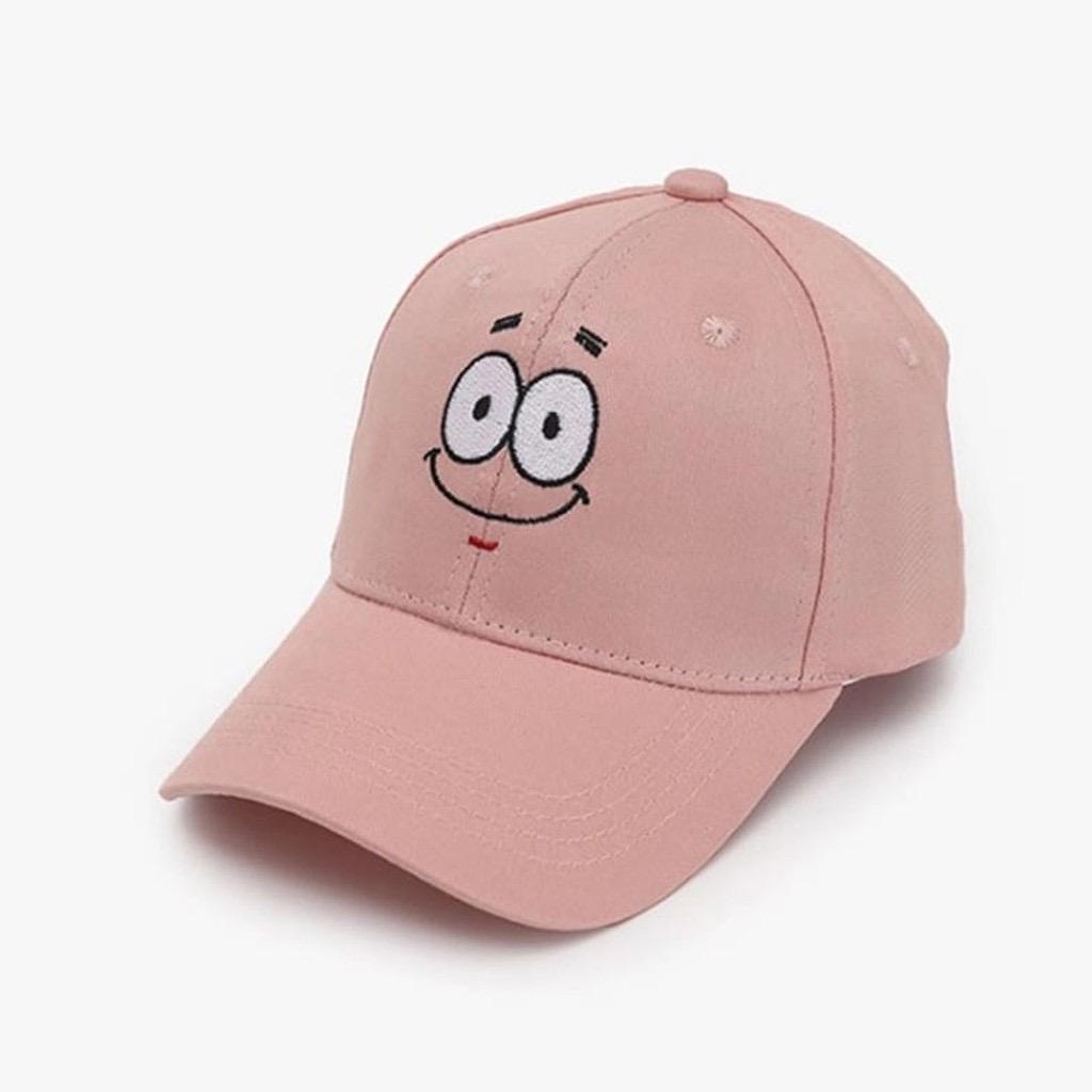 TOPI BASEBALL ANAK KARAKTER SPONGEBOB / SQUIDWARD / PATRICK / TUAN CRAB / SANDY USIA 2-10 TAHUN LAKI PEREMPUAN-TOPI ANAK PATRICK